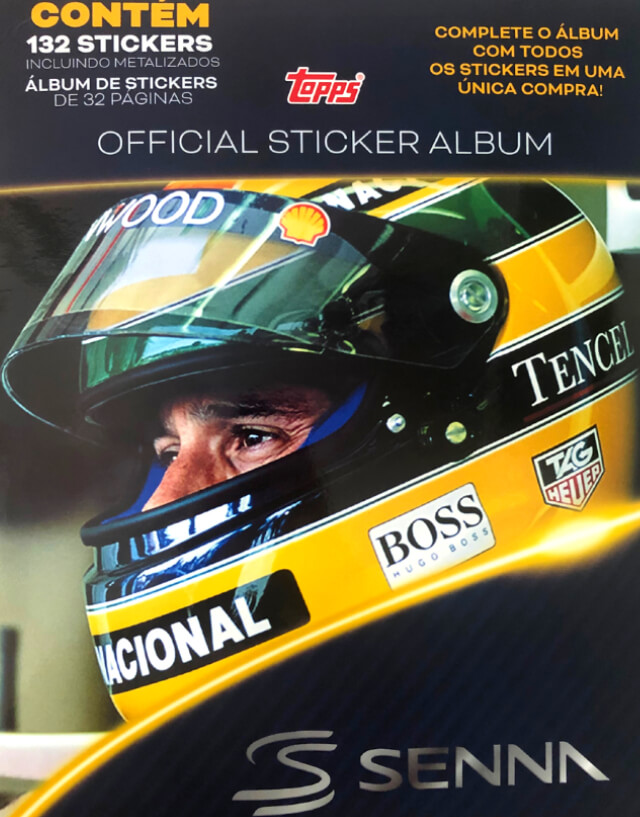 Album de Figurinhas 2022 Ayrton Senna