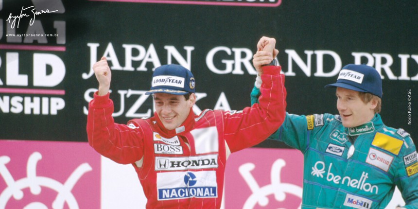 Ayrton Senna, ex-piloto de Fórmula 1 em 1988 by ayrtonsenna.com.br
