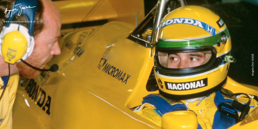 Portuguese Grand Prix – 1987 - The history of Ayrton Senna