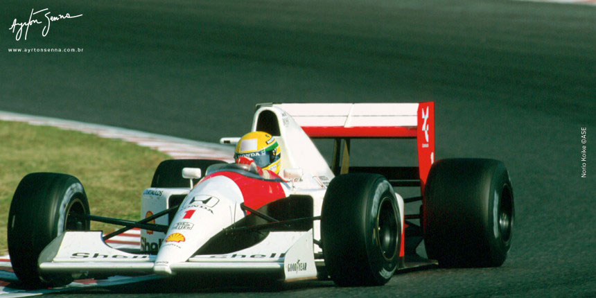 Japanese Grand Prix – 1991 - The history of Ayrton Senna