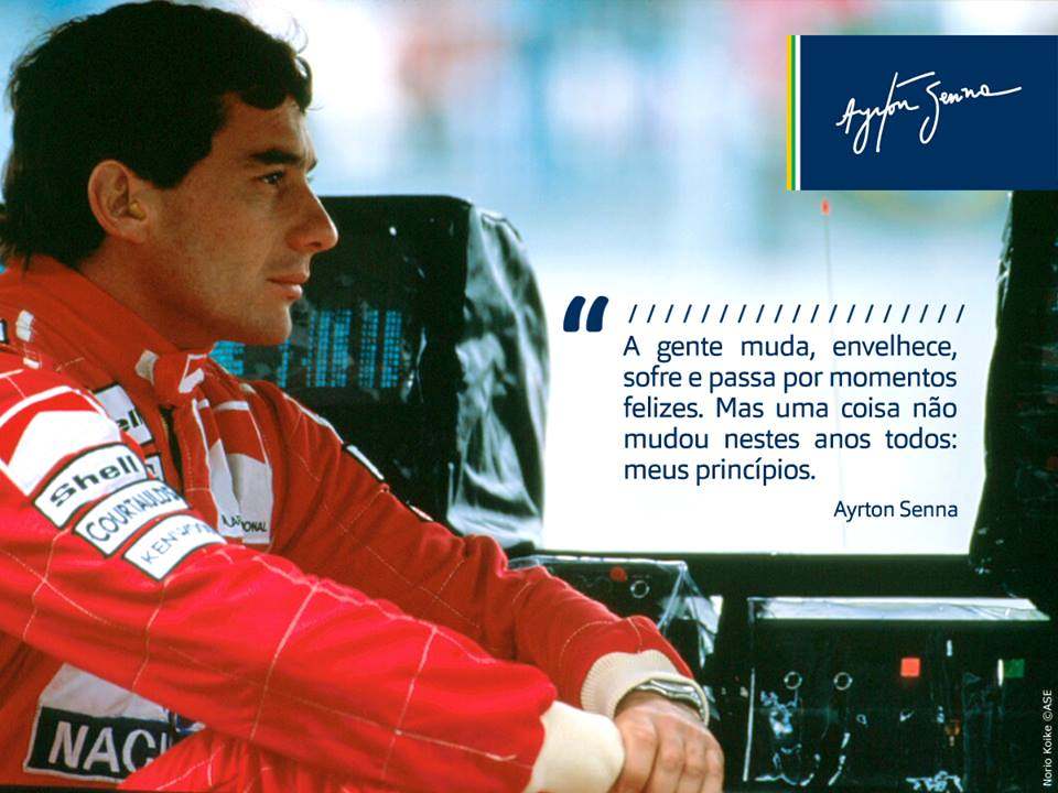 Frases - A história de Ayrton Senna