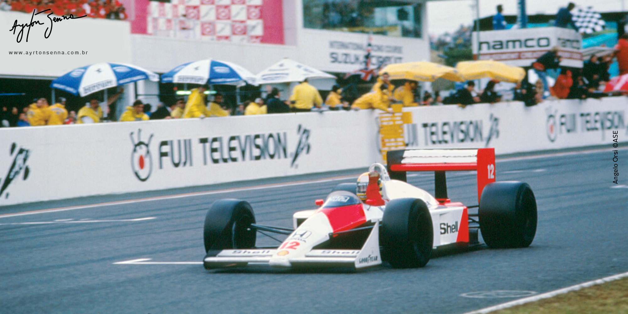 1988 Japanese Grand Prix - The title race - The history of Ayrton 